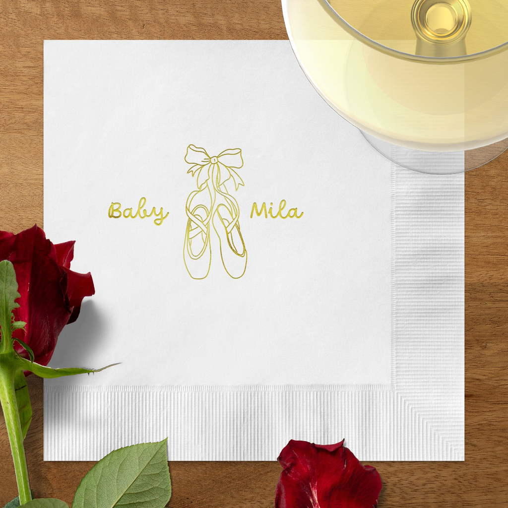 Shimmering Foil Napkins