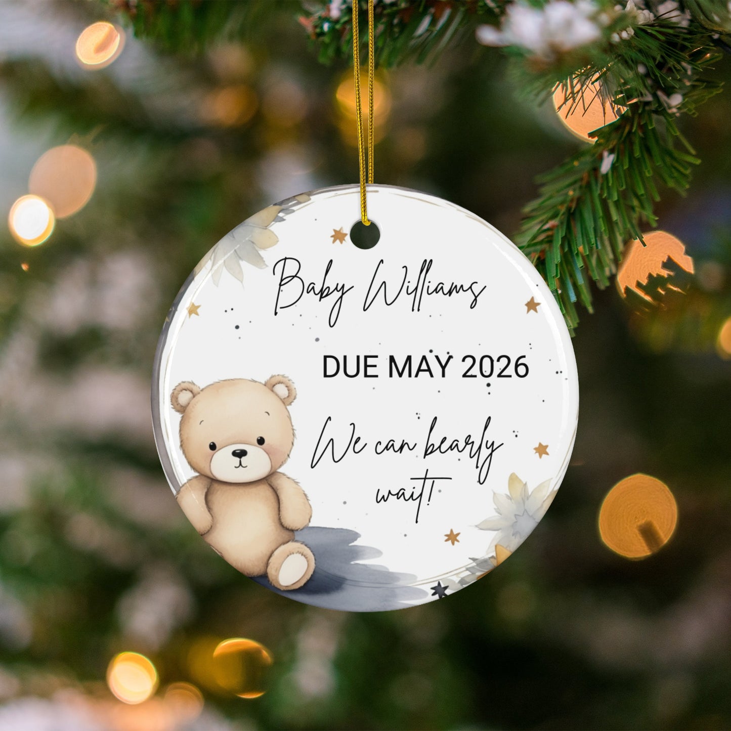 Personalized Baby's First Christmas Ornament product