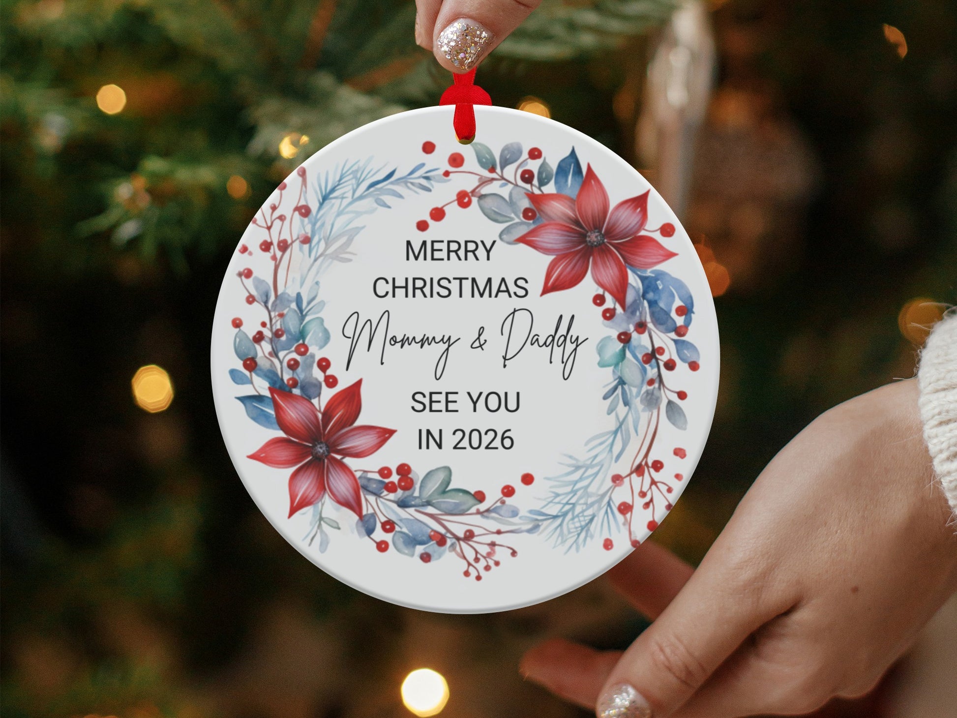 Merry Christmas Mommy Daddy See You in 2026 product type
