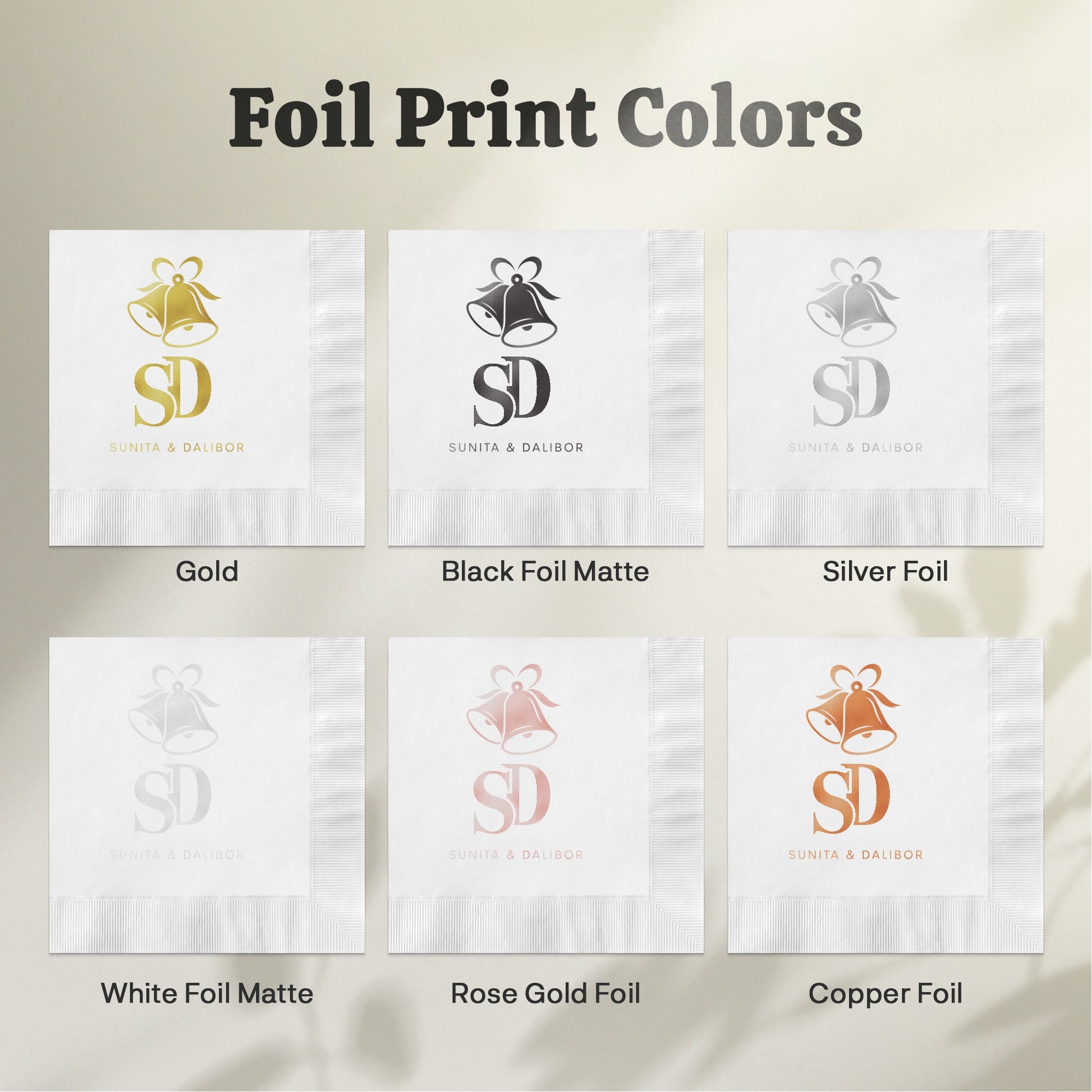 Customized Foil Print Color Variations for Print product