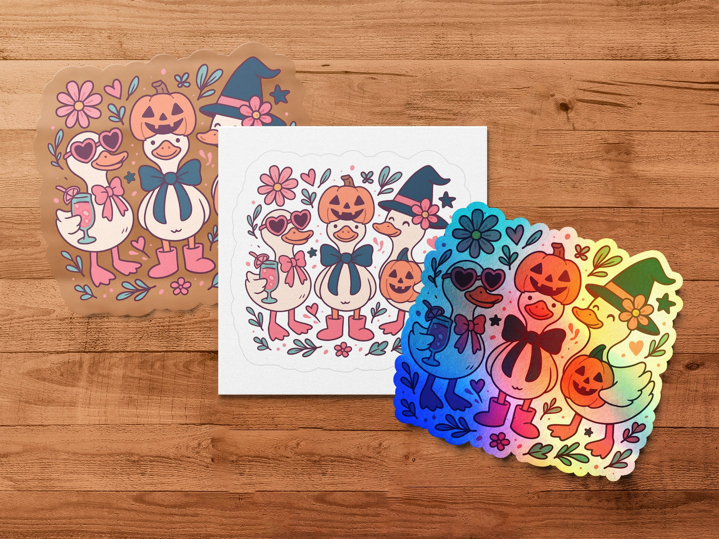 Cute Halloween Stickers Pack, Ghost Pumpkin Witch Designs, Colorful Fall Decor, Planner Accessories, Seasonal Scrapbook Supplies