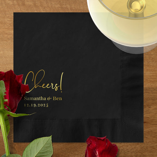 Cheers Samantha Ben 12.19.2025 custom napkin product