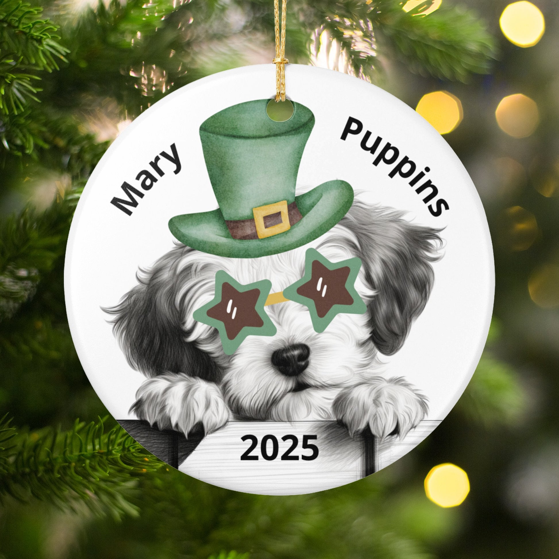 Mary Puppins 2025 Holiday Ornament Dog Keepsake product type