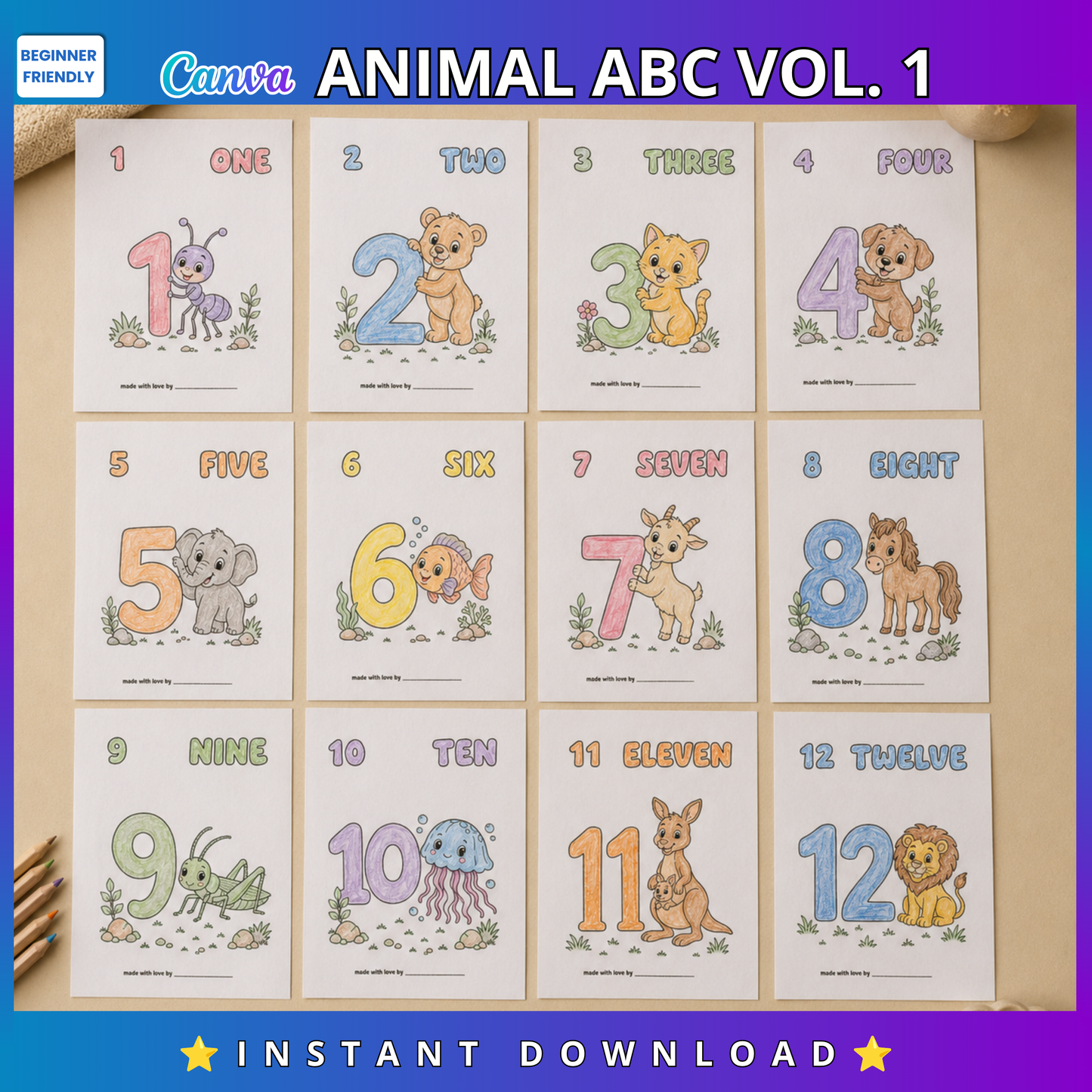 Amazon Book: BABY'S FIRST ABC & 123 BOOK