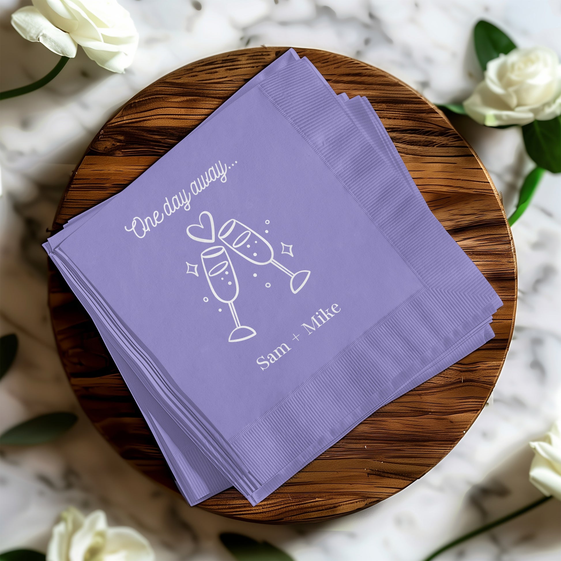 Personalized Wedding Celebration Napkins product type