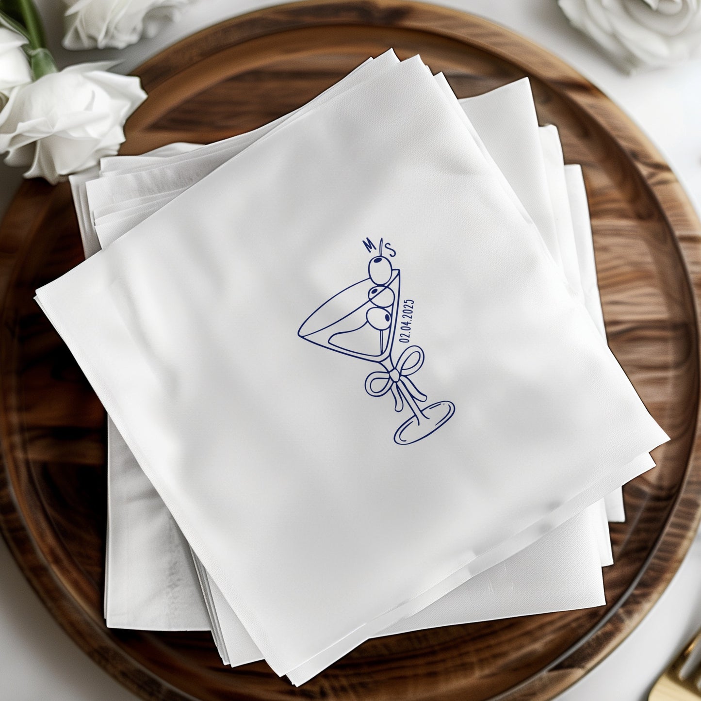 Elegant Custom Designed Delicate Hand Drawn Art Product