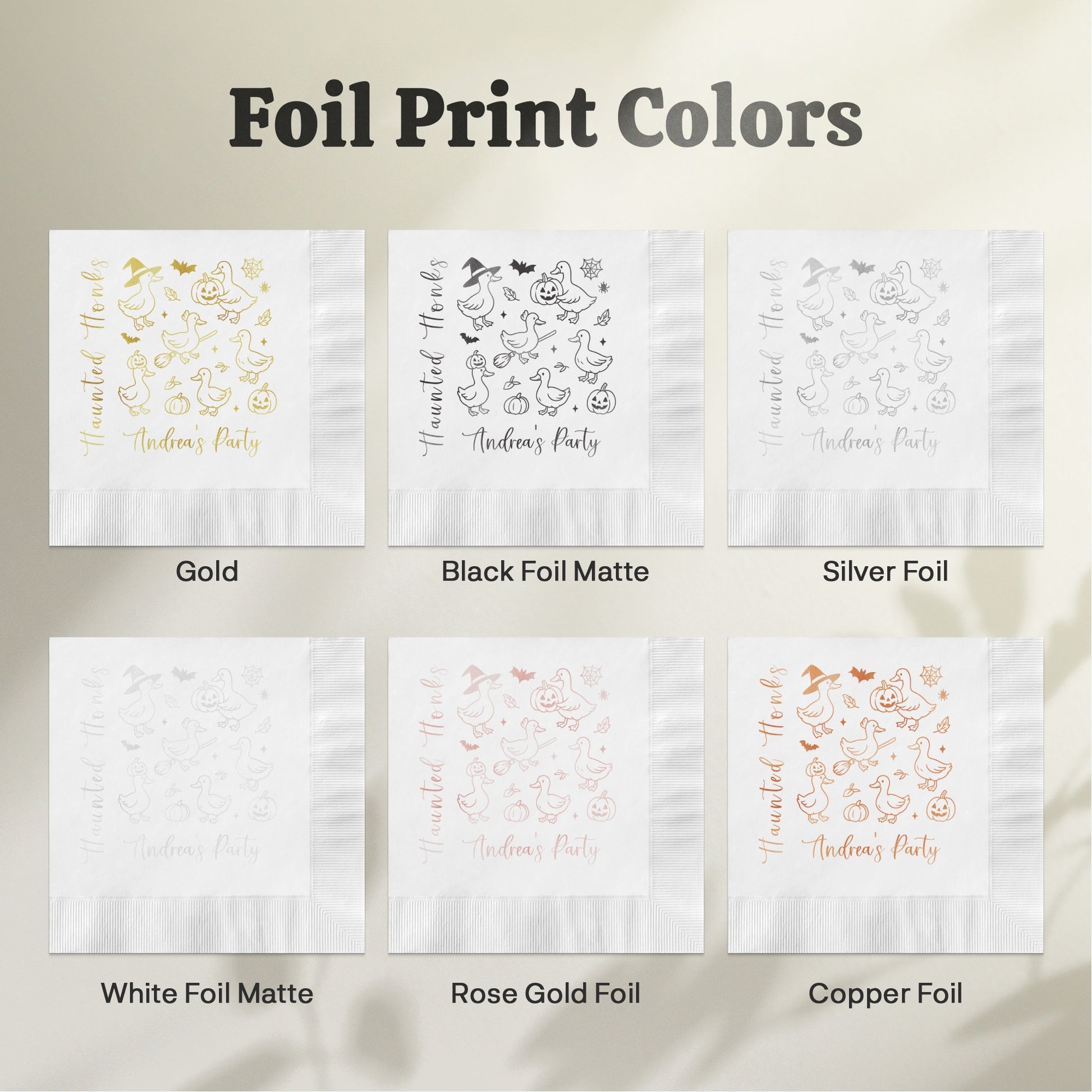 Custom Foil Print Colors for Handkerchiefs product