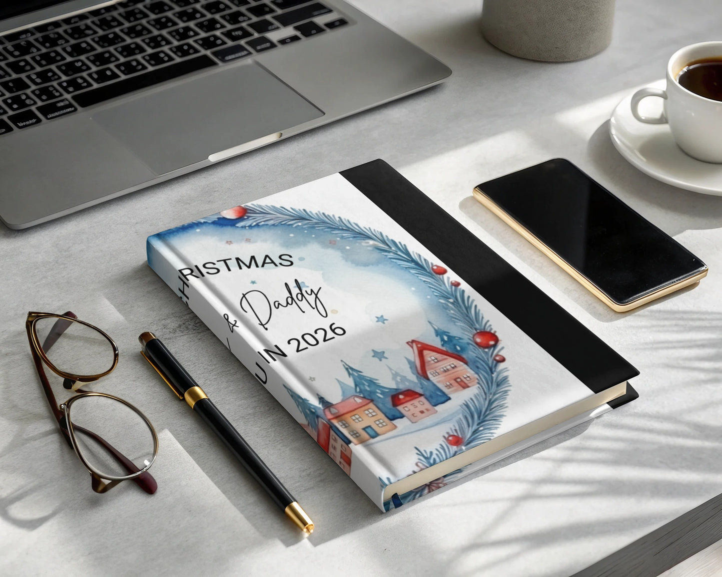 Personalized Christmas 2026 Daddy Journal product