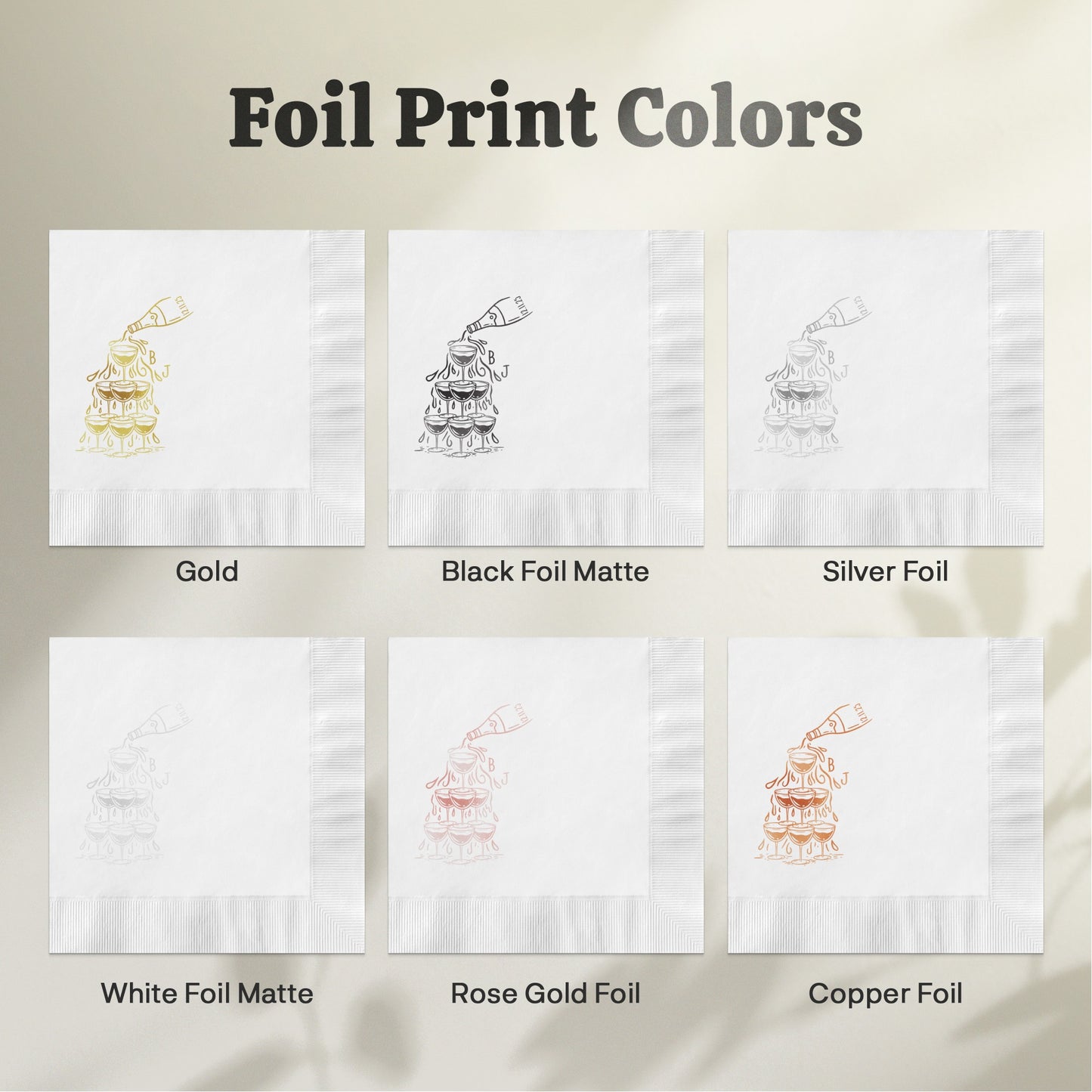Foil Print Colors Variety Pack for Crafting Product