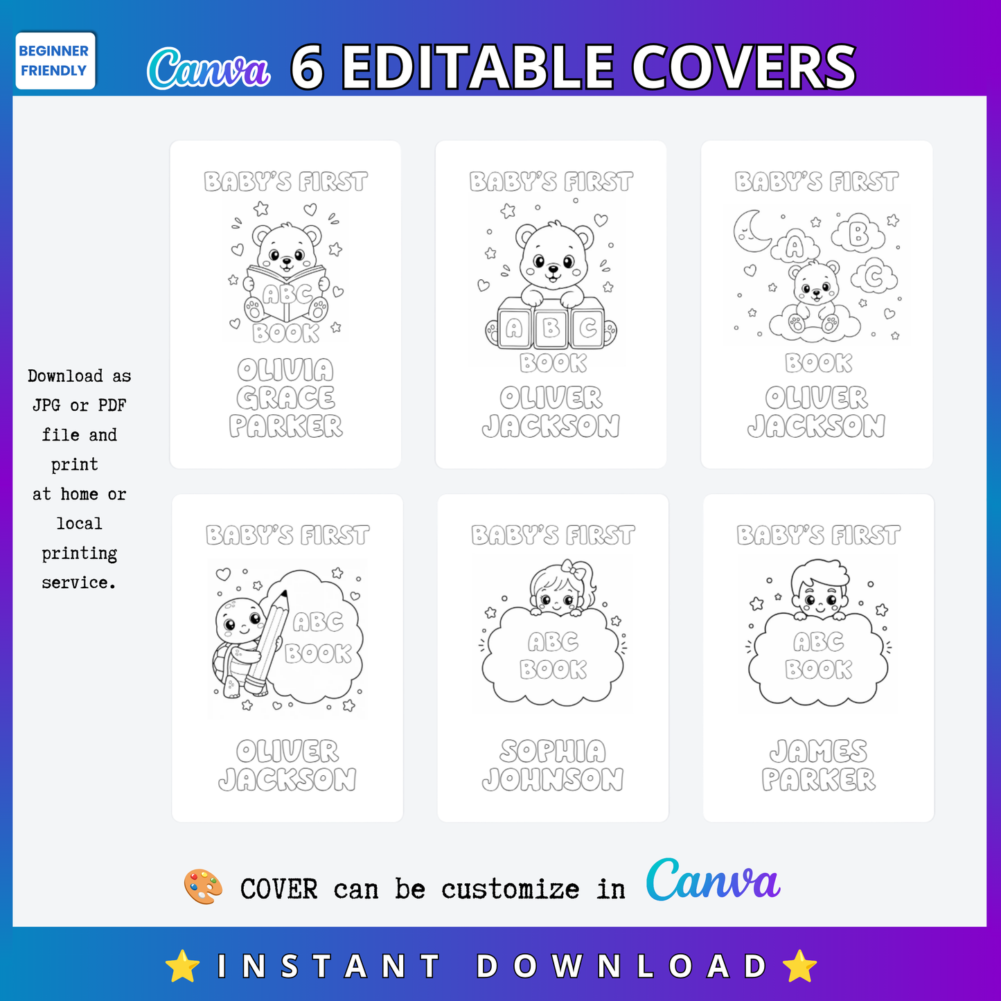 Amazon Book: BABY'S FIRST ABC & 123 BOOK