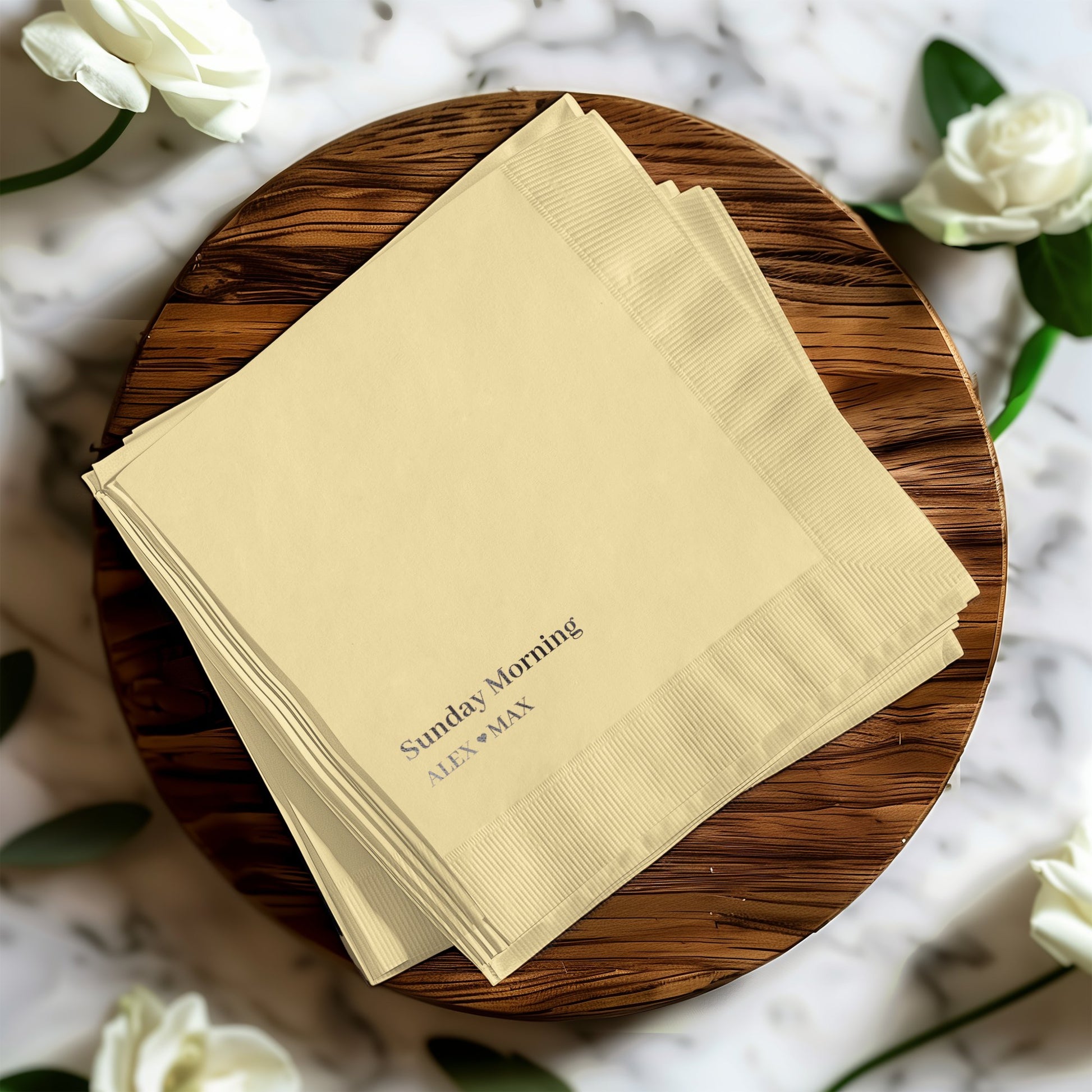 Sunday Morning ALEX + MAX Elegant Napkin product