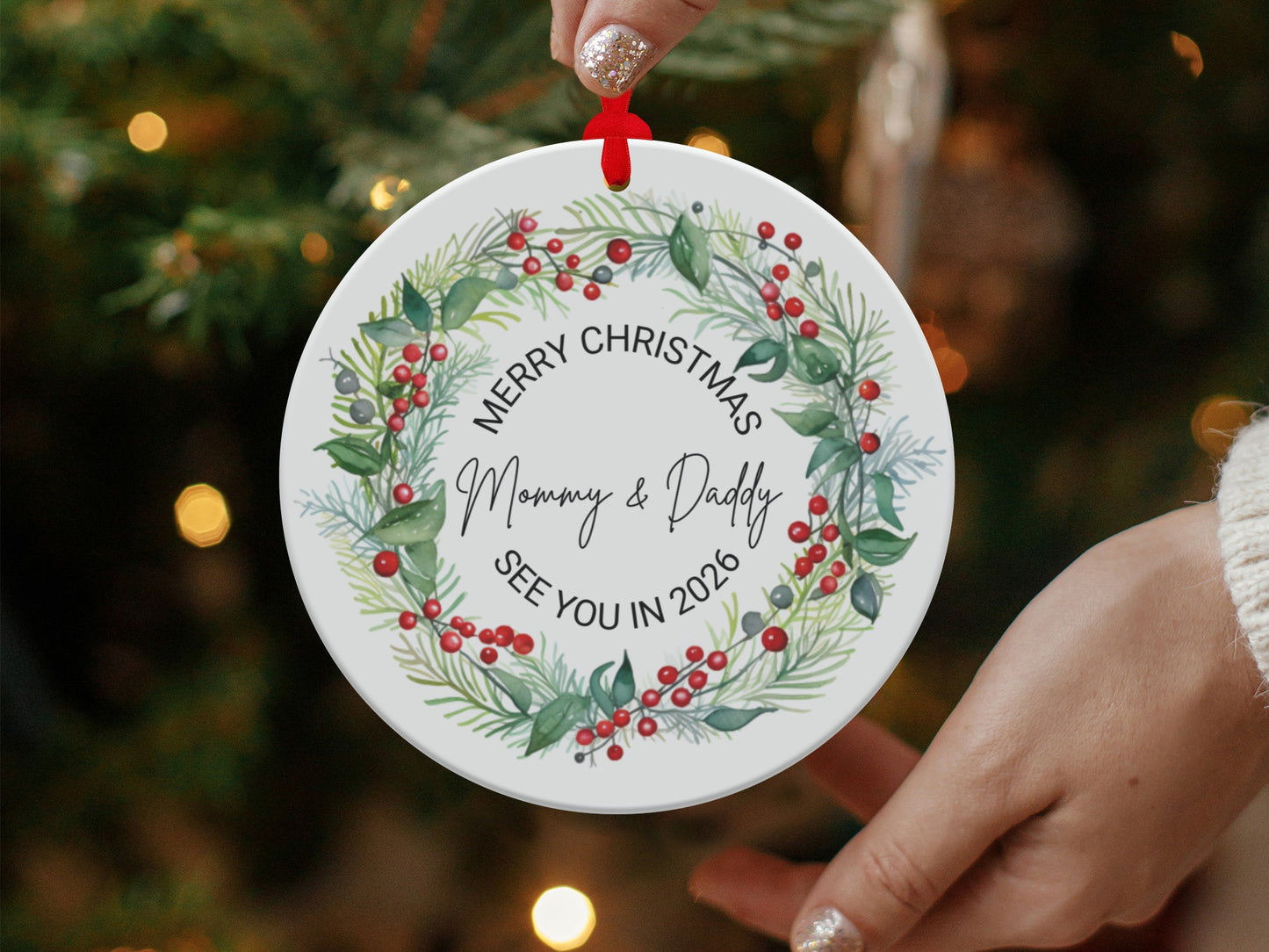 Merry Christmas Mommy Daddy See You In 2026 product type