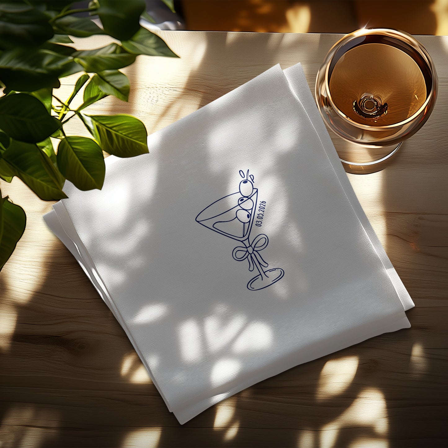 Elegant Embroidered Napkin for Special Occasion product