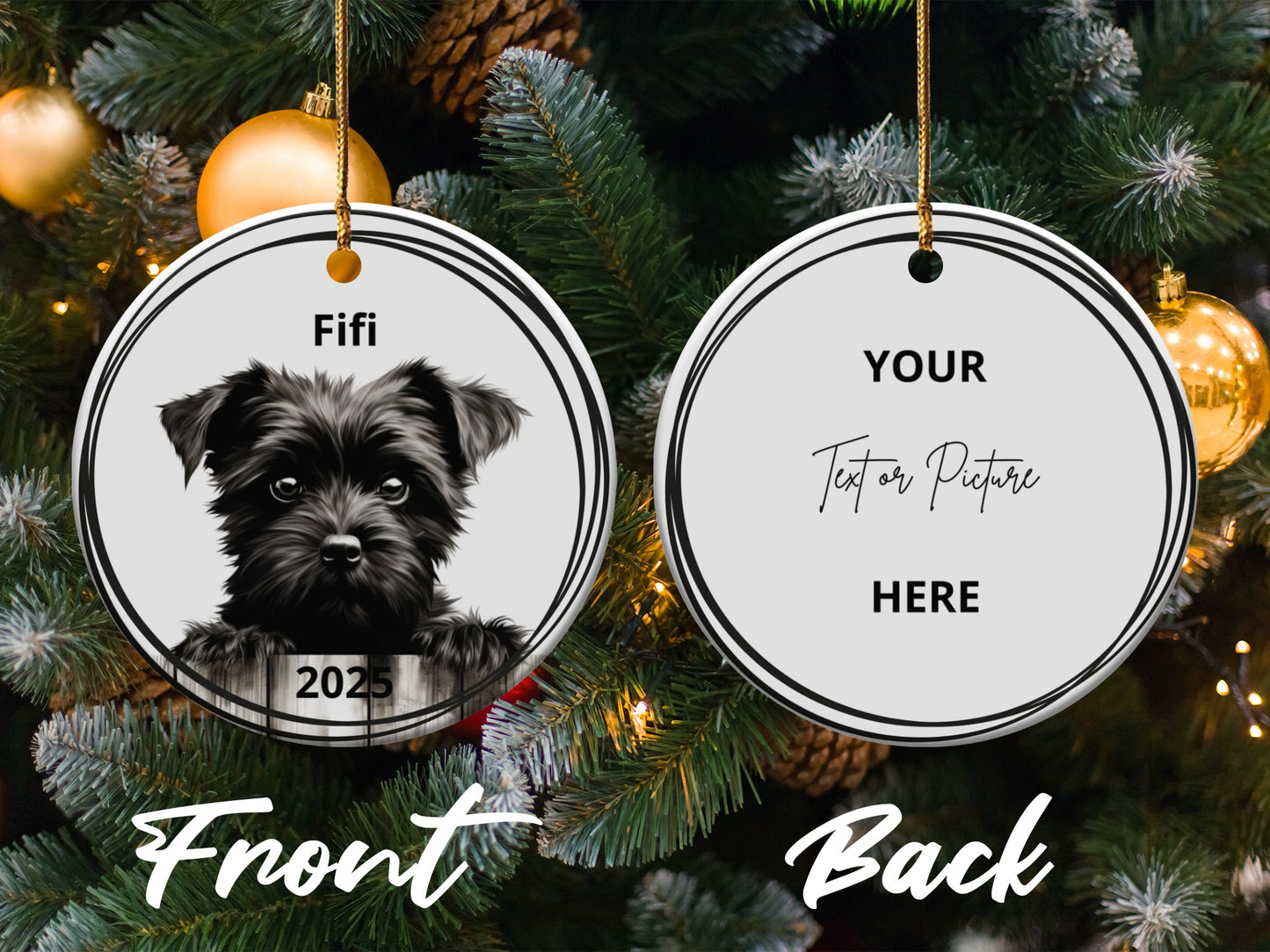 Personalized Pet Ornaments Customizable Keepsake product