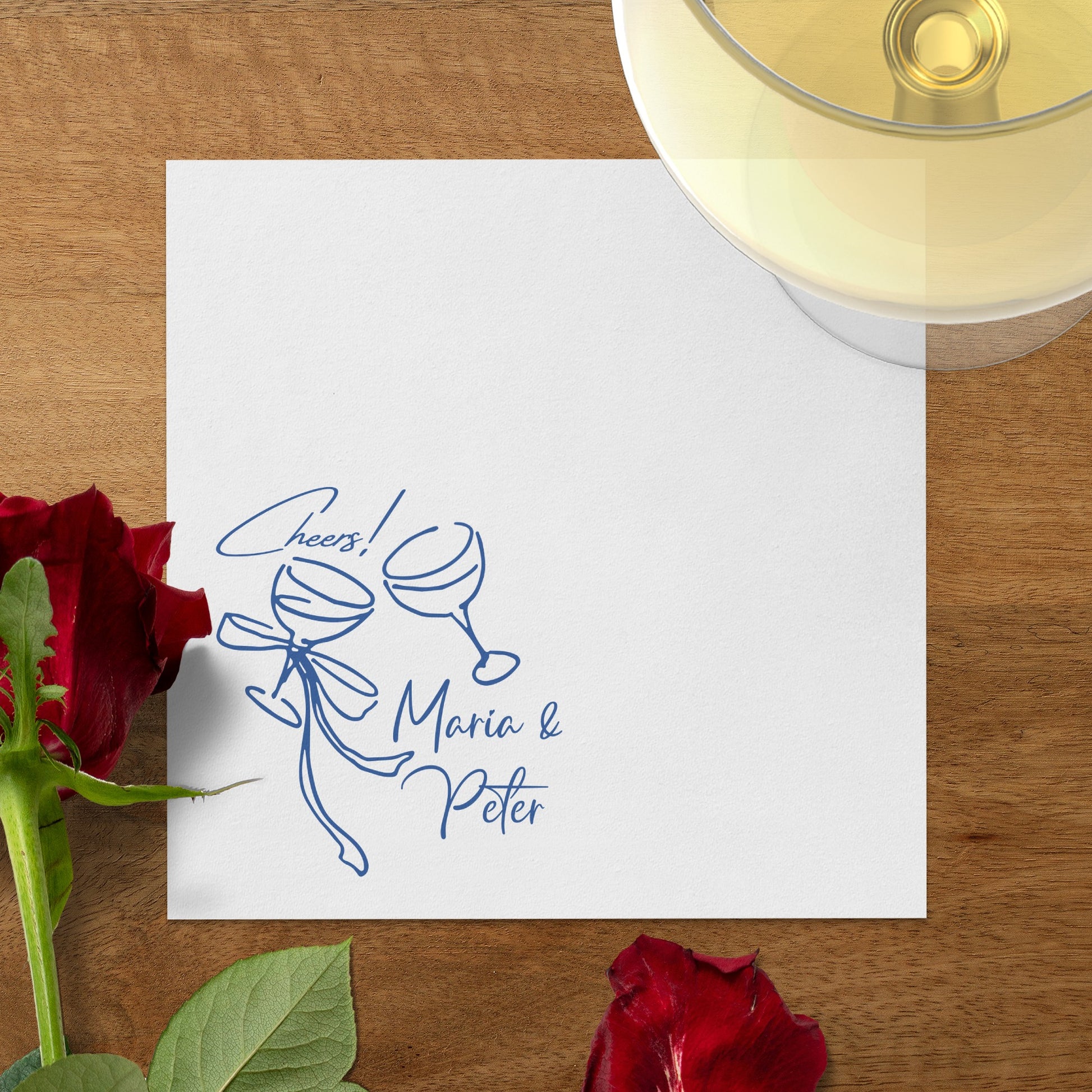 Personalized Wedding Cheers Gift Card product type