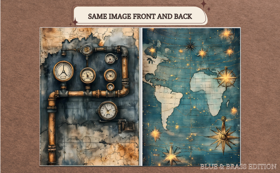 Amazon Book Pictures: The Vintage Explorer Series, Steampunk Maps Bundle, Printable Collection, 100 + PDF Downloadable Images