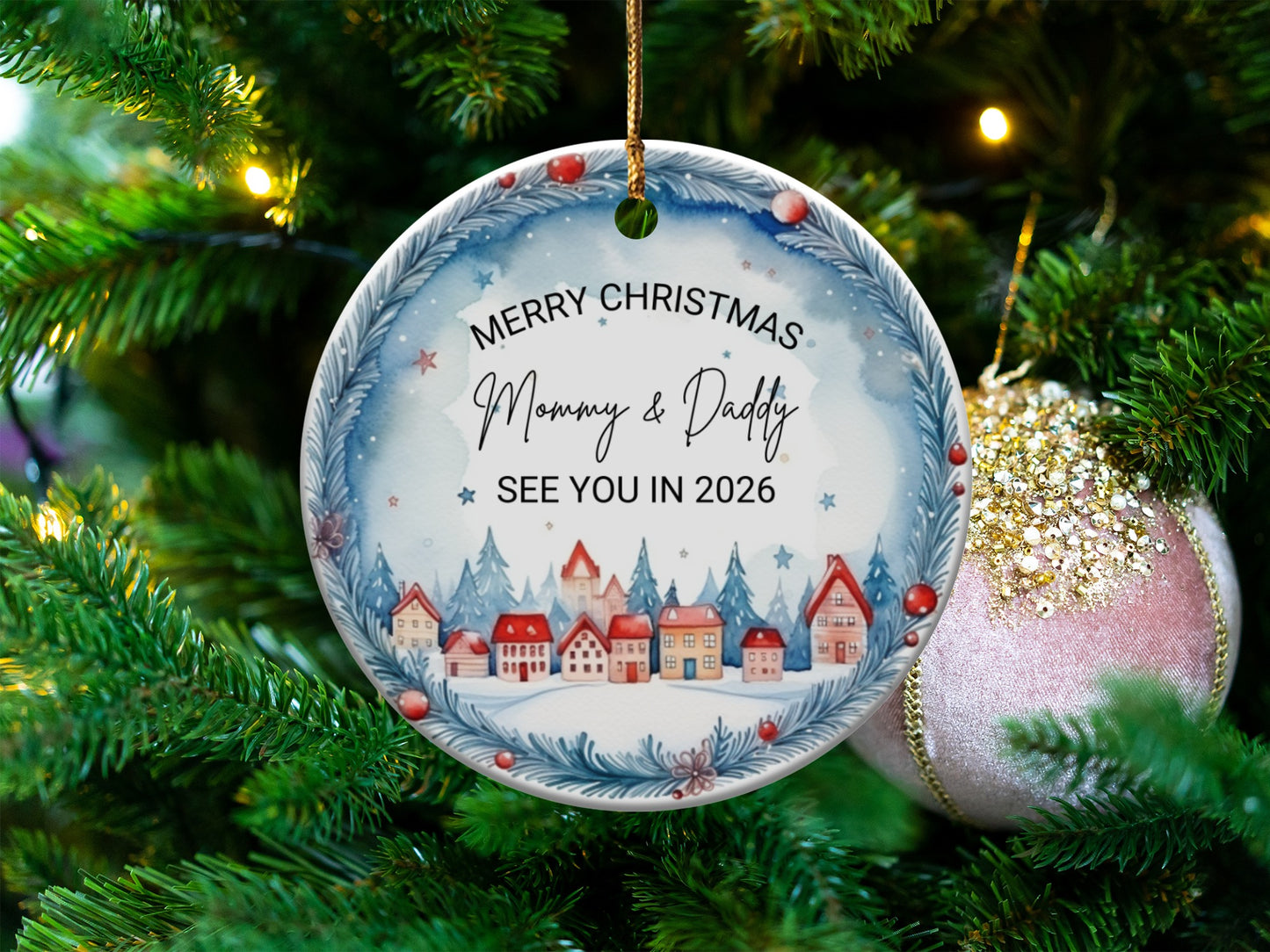 Merry Christmas Mommy Daddy See You 2026 product type