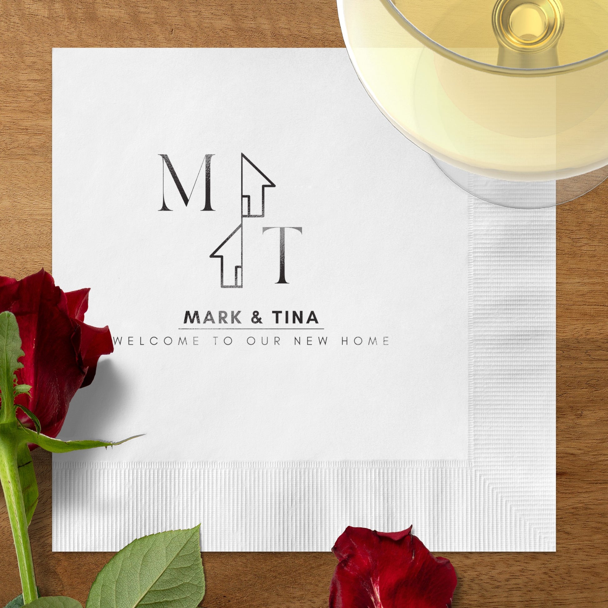 Welcome To Our New Home Custom Napkin product