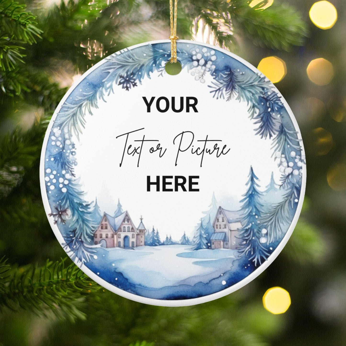 Customizable Christmas Ornament Personalized Gift product