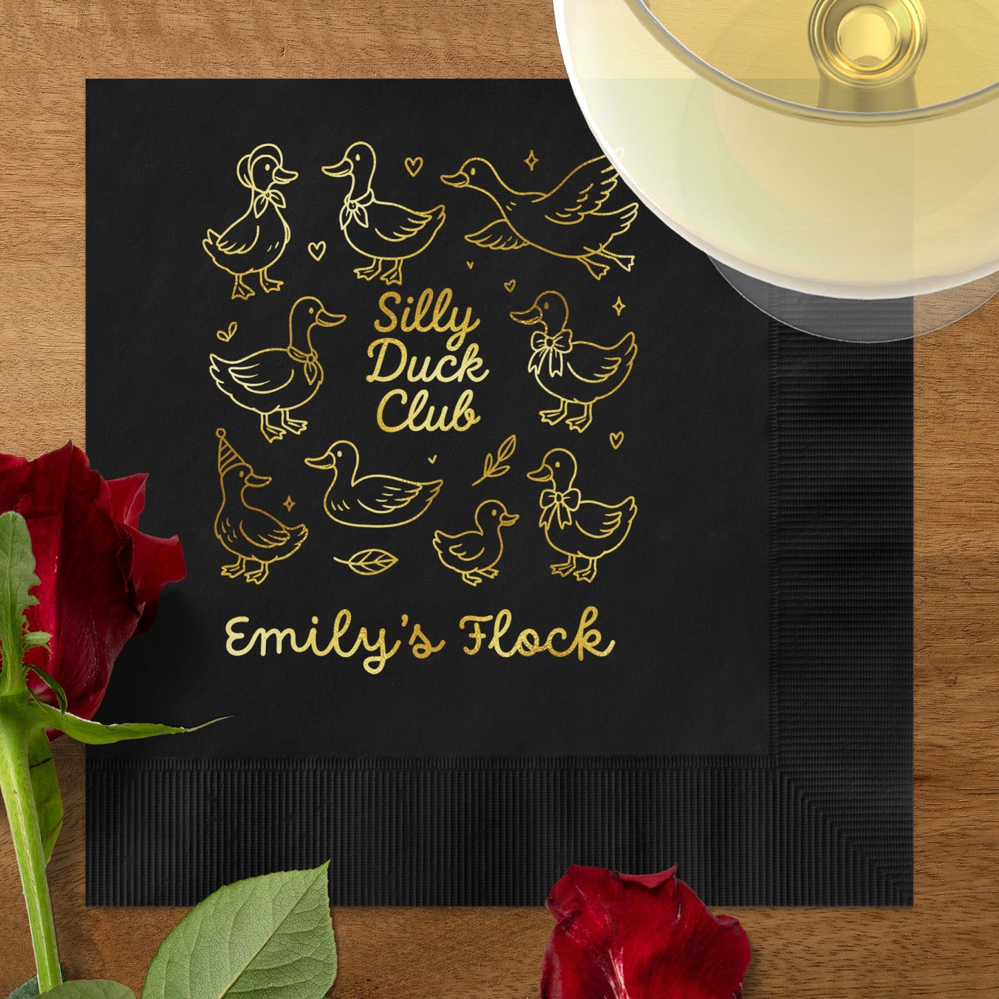 Silly Duck Club Emily's Flock Party Napkin product type