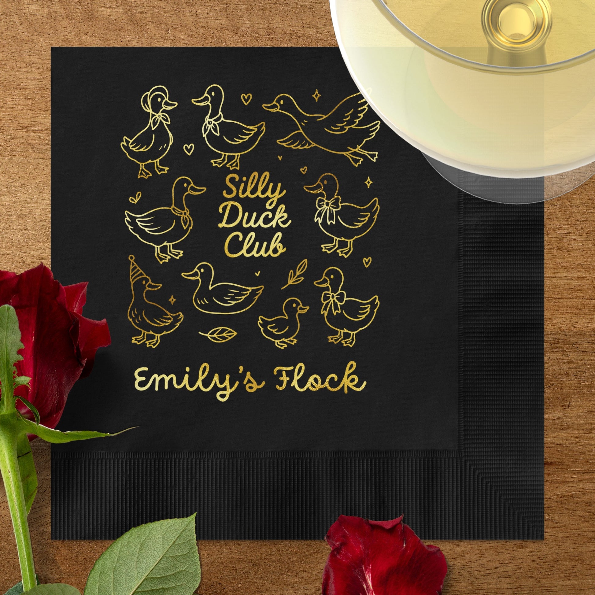 Silly Duck Club Emily's Flock Party Napkin product type